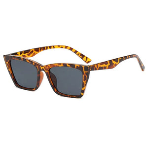 Women's Cat Eye Polycarbonate Frame UV400 Trendy Sunglasses