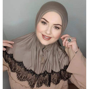Women's Arabian Modal Quick-Dry Luxury Casual Turban Hijabs