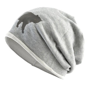 Men's Polyester Solid Pattern 3D Animal Hip Hop Winter Wear Caps