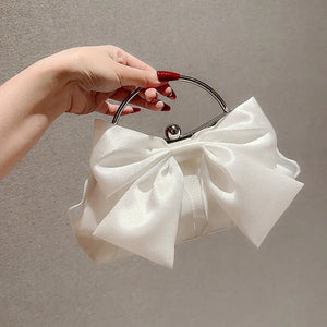 Women's Polyester Hasp Closure Solid Bridal Wedding Party Purse