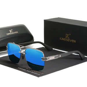 Men's Aluminium Frame TAC Lens Classic Polarized UV400 Sunglasses