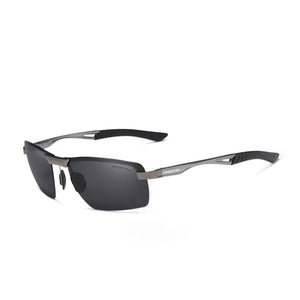 Men's Aluminum Magnesium Rectangle Polarized UV400 Sunglasses