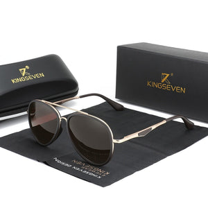 Men's Alloy Frame TAC Lens Classic Polarized UV400 Sunglasses
