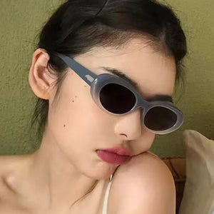 Women's Polycarbonate Frame UV400 Protection Oval Sunglasses