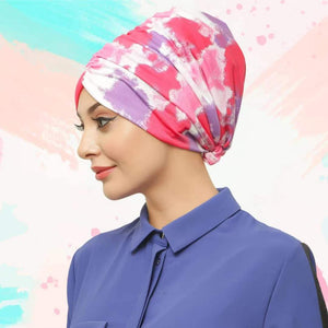 Women's Arabian Acetate Quick-Dry Printed Pattern Luxury Hijabs