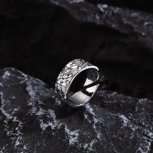 Men's 100% Copper Geometric Pattern Trendy Wedding Party Ring