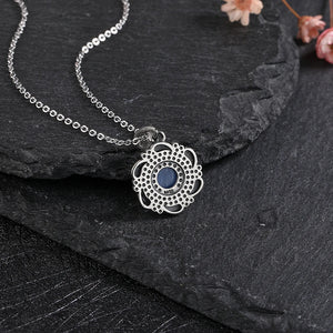 Women's Tibetan Silver Geometric Pattern Classic Party Necklaces