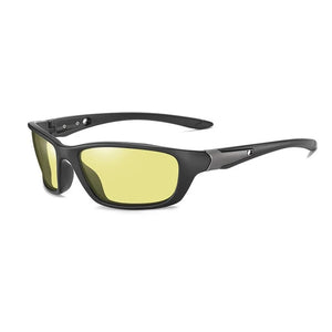 Men's Acetate Frame TAC Lens Rectangle Shape Trendy Sunglasses