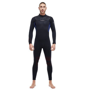 Men's Round Neck Full Sleeve Solid One-Piece Scuba Diving Suit
