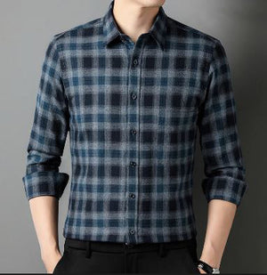 Men's Cotton Turndown Collar Full Sleeves Casual Wear Shirts