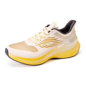 Men's Round Toe Polyester Lace-up Outdoor Jogging Sports Shoes