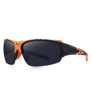 Men's Polycarbonate Frame Polarized UV400 Protection Sunglasses