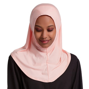 Women's Arabian Polyester Headwear Elegant Hijabs