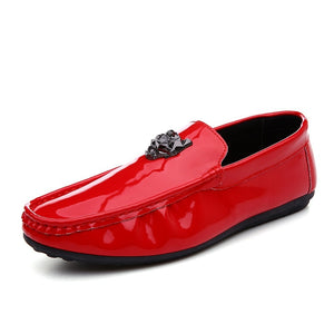 Men's Artificial Leather Slip-On Closure Breathable Casual Shoes