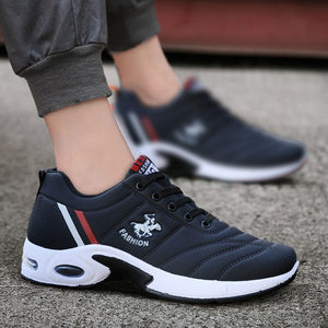 Men's Synthetic Round Toe Slip-On Closure Breathable Sneakers