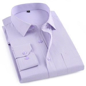 Men's Cotton Single Breasted Casual Wear Breathable Classic Shirt