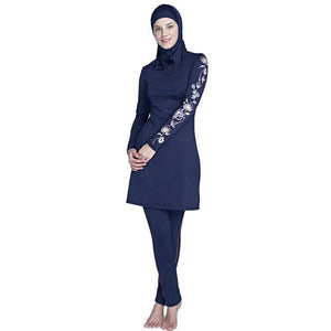 Women's Arabian Spandex Full Sleeves Printed Swimwear
