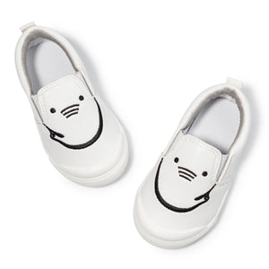 Kid's Canvas Anti-Slippery Round Toe Slip-On Closure Casual Shoes