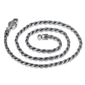 Men's 100% 925 Sterling Silver Snake Chain Elegant Necklaces