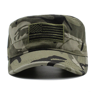 Men's Cotton Sun Protection Camouflage Pattern Military Hat