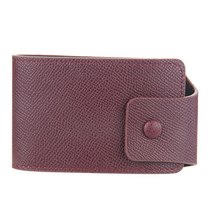 Men's PU Leather Card Holder Solid Pattern Elegant Short Wallet