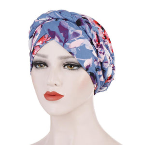 Women's Arabian Polyester Headwear Printed Pattern Scarf