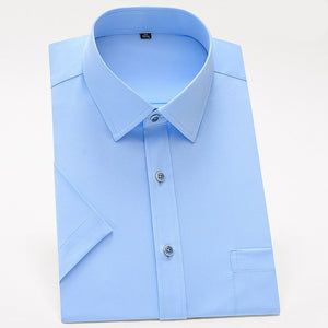 Men's 100% Cotton Full Sleeves Solid Pattern Casual Shirt