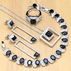 Women's 925 Sterling Silver Link Chain Drop Pattern Bracelet