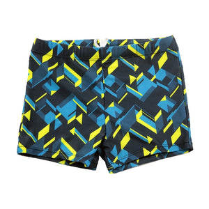 Kid's Nylon Quick-Dry Printed Pattern Beach Swimwear Shorts