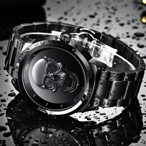 Men's Automatic Stainless Steel Folding Clasp Mechanical Watches