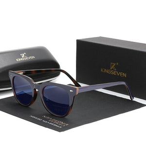 Men's Polycarbonate Frame Trendy Oval Driving UV400 Sunglasses