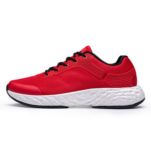 Men's Cotton Breathable Running Sport Lace Up Casual Sneakers