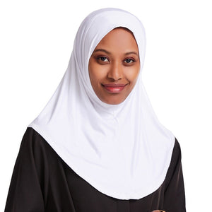 Women's Arabian Polyester Headwear Elegant Hijabs