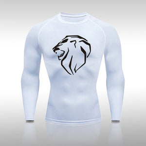 Men's Spandex Long Sleeve Fitness Jogging Compression Shirts