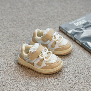 Baby's Round Toe Hook Loop Closure Comfortable Walkers Shoes