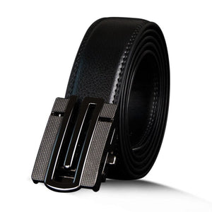 Men's Cowskin Automatic Buckle Closure Vintage Casual Belts