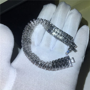 Women's Gold Filled Zircon Geometric Wedding Luxury Bracelet