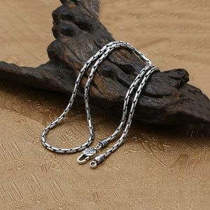 Men's 100% 925 Sterling Silver Snake Chain Classic Necklaces