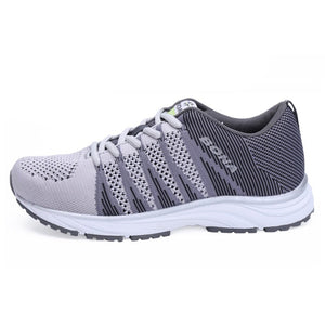 Women's Mesh Breathable Lace-up Closure Sport Running Sneakers