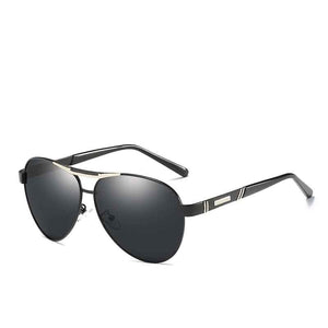 Men's Aluminum Frame Polycarbonate Lens Sunglasses