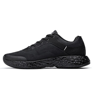 Men's Cotton Breathable Running Sport Lace Up Casual Sneakers