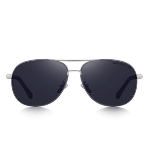 Men's Aluminum Polycarbonate Lens Classic UV400 Sunglasses