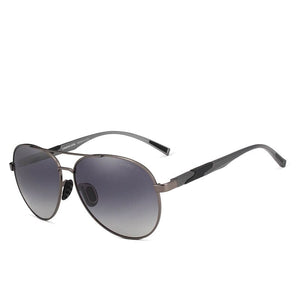 Men's Aluminum Polarized Sun Protection Classic UV Sunglasses