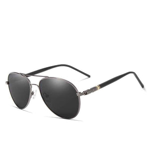 Men's Alloy Frame Polarized Anti Glare Night Vision Sunglasses