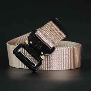 Women's Nylon Pin Buckle Closure Metal Solid Pattern Strap Belt