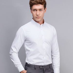 Men's Cotton Turn-Down Collar Full Sleeves Single Breasted Shirt
