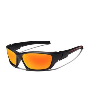 Men's Plastic Frame Polarized Night Vision Goggle Sunglasses