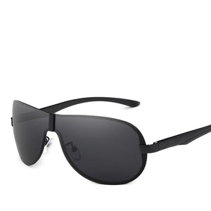 Men's Alloy Frame Polycarbonate Lens Rimless Luxury Sunglasses