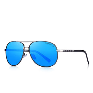 Men's Aluminum Polycarbonate Lens Classic UV400 Sunglasses