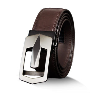 Men's Cowskin Genuine Leather Automatic Buckle Vintage Belts